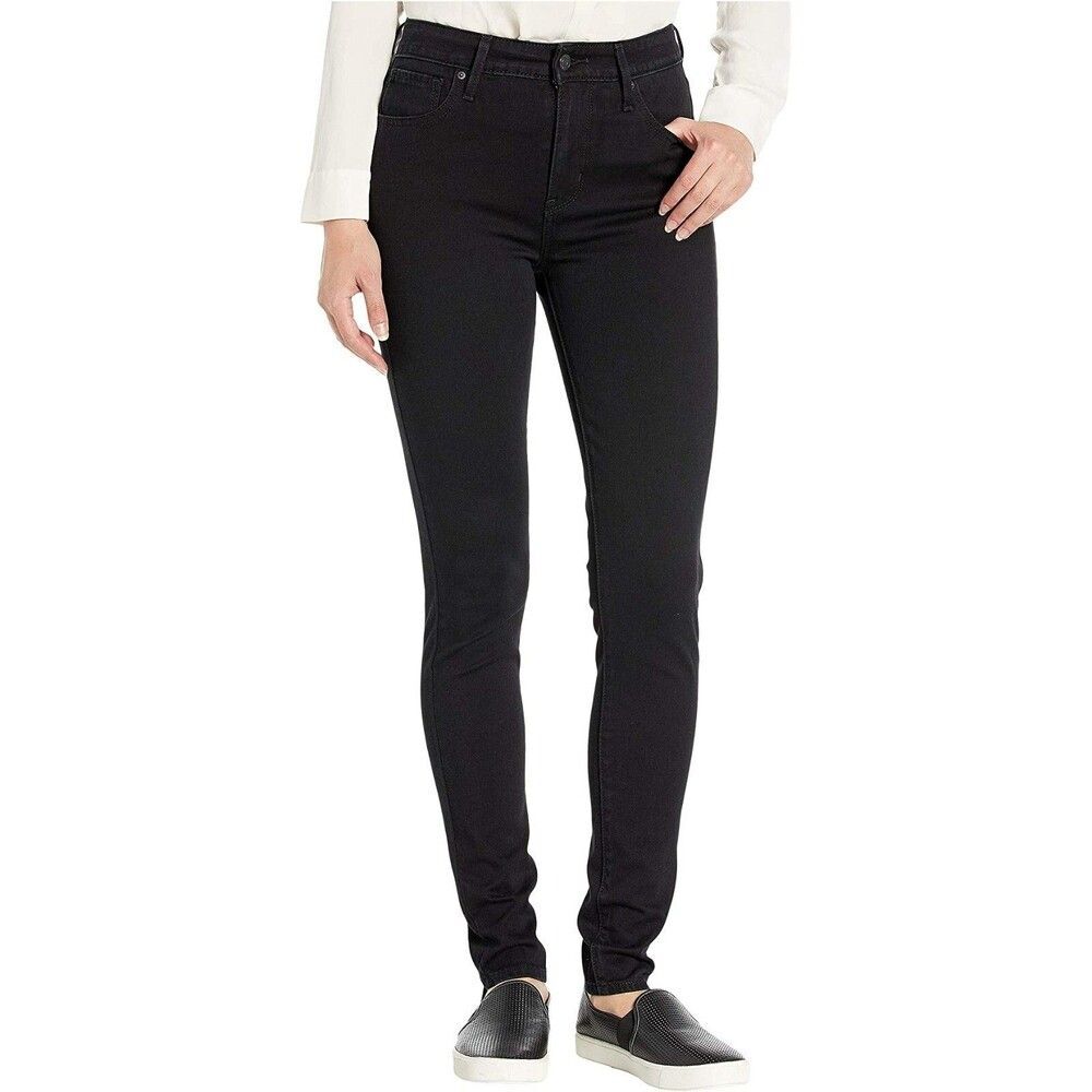 Levi's Premium  Premium 721 High-Rise Skinny Jeans  00 / 24 X 30   Black